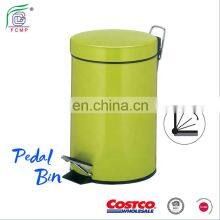 Rubbish Bin Metal Trash Can Foot Pedal Garbage Bin thumbnail-2