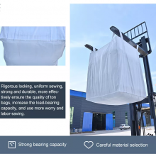 Supplier Jumbo Bean Size 90x90x120cm Recycle Jumbo Bag Jute Stacking Big Bag Rack Baffle Bulk Bag thumbnail-4