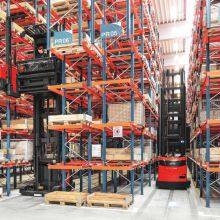 VNA Rack Very Narrow Aisle Heavy Duty Rack VNA Pallet Racking Warehouse Storage Rack With Three Way Forklift thumbnail-4