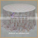 TL002C Factory Custom-made Round Lace Tablecloth Quality Choice thumbnail-6