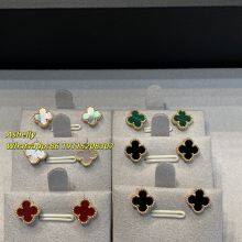 VCA 925pure Silver Four-leaf Clover Earrings thumbnail-1