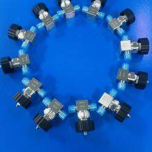 Food Grade Pneumatic Stainless Steel Sanitary Diaphragm Valve for Process Control thumbnail-5