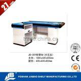 Cash Retail Checkout Counter and Supermarket Cashier Desk JB-034 thumbnail-1