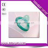 Colorful natural latex condom green condom