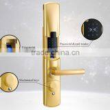 New Keyless Touch Screen Electronic Digital Fingerprint Security Door Lock Quality Choice thumbnail-3