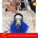STABILE Earflap Hat/real Fur Pompom Cheerleader Pompom thumbnail-3