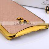 Mobile Phone Electroplating Leather Case for Motorola G2 2ND GEN Hard Back Cover Case thumbnail-3