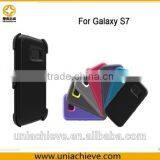 Case for Samsung S6 Edge/S7 Edge Armor Hybrid Robot Phone Case With Full Body Covered Red thumbnail-2