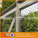 2mmx60mm X-tend Flexible Stainless Steel Wire Mesh Webnet Railing Stays With Perimeter Rope