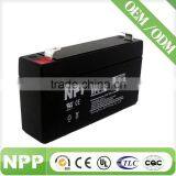 6V 1.3Ah Hot Selling Factory Directly Provide High Quality Agm Battery thumbnail-1