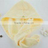 High Quality Quick Dry 100% Cotton Sop up Hair Towel thumbnail-5