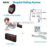 hospital wireless patient emergency push button wrist watches nurse call system nurses watches