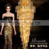 Large Luxury K9 Crystal Chandelier Lighting for Hotel Lobby Decor thumbnail-1