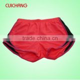 sublimated red rugby shorts