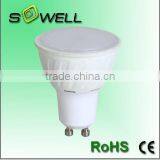 220-240V 5.3W GU10/MR16 2835SMD 21pcs Aluminum+Plastic 60*H58mm CE RoHS LED Spot Lighting Bulbs