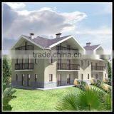 Steel Frame Curtain Wall in Europe