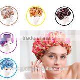 2015 new promotion women shower Cap bath cap