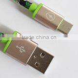 factory wholesale fashion braided Type C cable