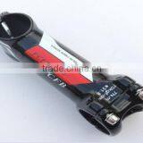 High Quality Aluminum + Carbon Bicycle Stem 6/17 Degree Mtb Mountain Road Bike Handlebar Cycling Stem 70/80/90/100110/120mm thumbnail-3