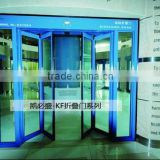 KBB automatic Folding door/ customized door/tempered glass CE/UL