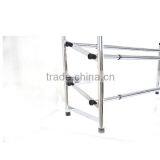 Multipurpose Flexible Floding Metal Wire Stainless Steel Iron Tubes With Plated Shoe Rack Shoe Shelf for Cabinet for Living Room thumbnail-4