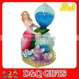 Mermaid Polyresin Sand Timer thumbnail-1