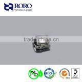 RORO151425 #10 White Gold Metal Elephant Nose Single Slider for Bags thumbnail-3