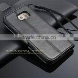 Wallet Leather Case for Samsung Galaxy s6 Edge Cover Case thumbnail-4
