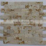 Split Face Marble Mosaic Tile thumbnail-1