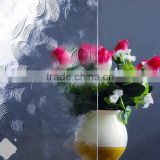 high quality patterned glass (bamboo,kasumi,rain,flora,morgon,nashiji etc)