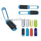 Travel Plastic Pocket Mirror With Brush thumbnail-1