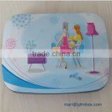First Grade Girl's Favorite Promotional Sanitary Napkins Metal Box