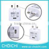 Chinese Maunfacturer Slim White EP-TA20UWE Usb Mobile Wall Charger for Samsung
