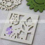China Wholesale Die Cut Laser Cut Felt Tea Cup Coaster thumbnail-4
