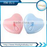 Heart Shape Hand Warmer Battery Powered Heater Mini Microwave Oven