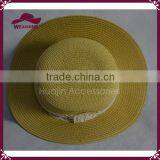 100% Paper Ladies Summer Hat Straw Boater Hat With Lace Quality Choice thumbnail-4