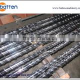 single chrome plating screw and barrel for plastic extruder machine