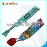 Customized Woven Wristband, Polyester Wristband, Hot Wristband With Metal Tube thumbnail-1