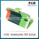 Ultra Slim View Leather Case For Samsung Galaxy S6 Edge thumbnail-4