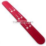 Custom make printing logo Fashion Silicone rubber slap bracelets snap on bands manufacture