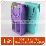 High Quality Paper Cardboard Wine Box and Wine Gift Box for 2 Bottles thumbnail-1