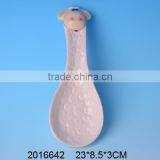 High Quality Ceramic Kitchen Spoon Rest With Sheep Design,ceramic Sheep Kitchen Spoon Holder thumbnail-1
