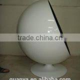 2015 Modern Fiberglass Ball Chair With Sponge Cushion Round Bar Chair thumbnail-3