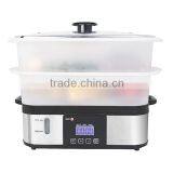 2 Layer Home 800W Stainless Steel Electric Food Steamer XJ-10107