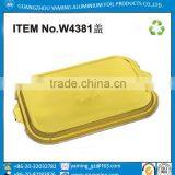 aluminium lid for airline casserole foil container