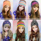 Sya Colorful Custom Pattern Fabric Young Fashion Girl Headband