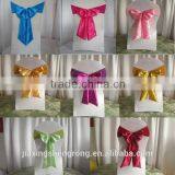 Customized Colorful Wholesale Organza Chair Sash thumbnail-4