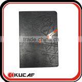 Custom Embossed Logo A5 Calendar Notebook With Oblique Elastic Closure & Metal Logo