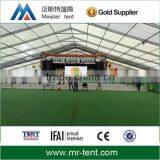 Outdoor sports hall tent with aluminum structure