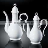 H1749 hot sale chinese traditional design white porcelain winebottle